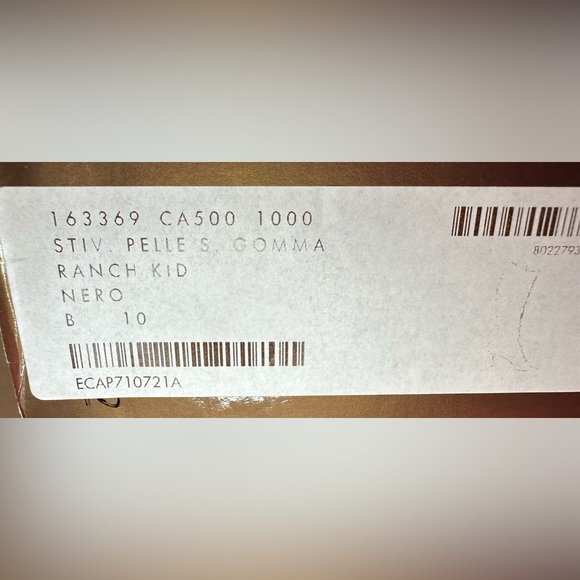 GUCCI women’s tall black knee high leather boots zipper pointed toe style SZ 10 - Picture 15 of 16